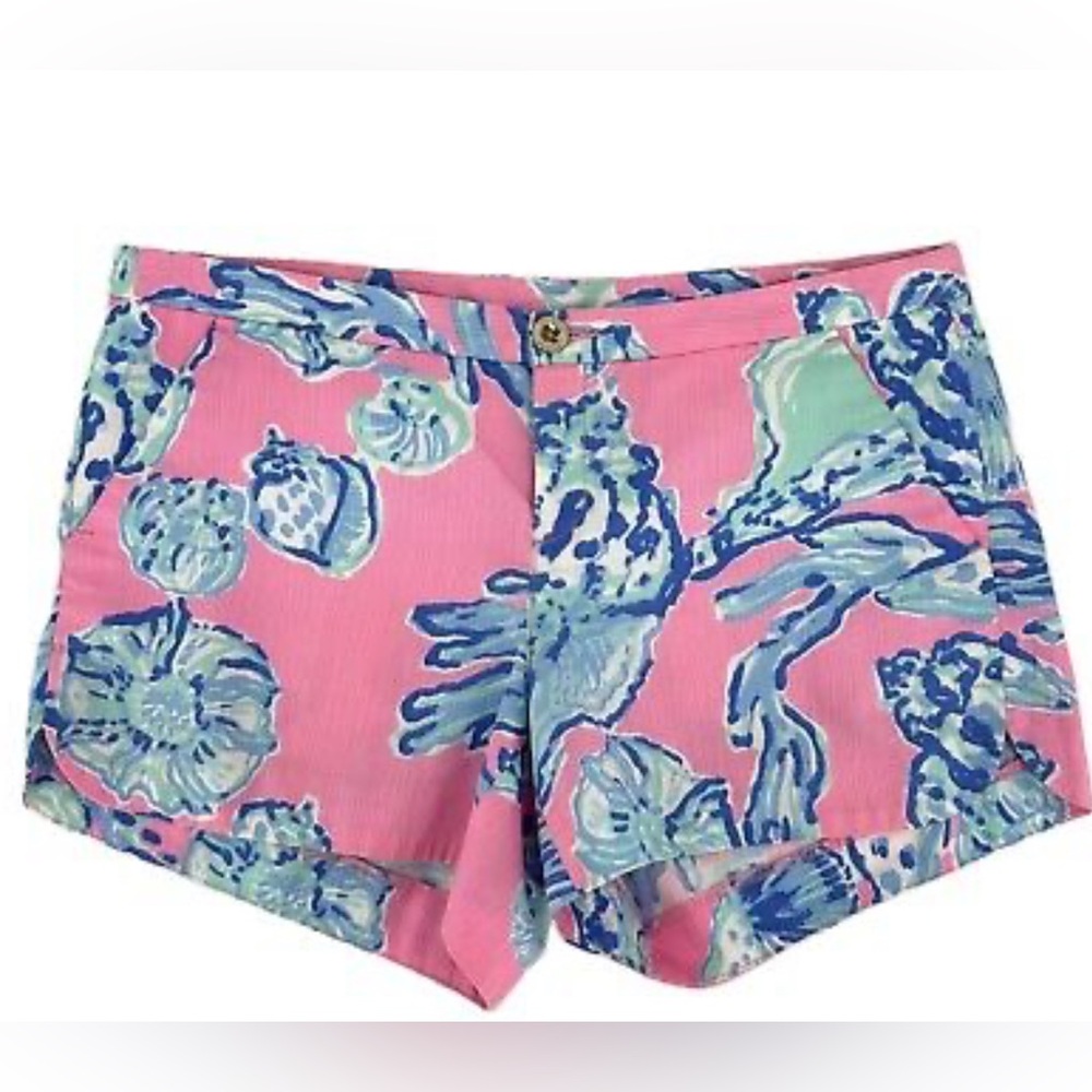 Lilly Pulitzer Barefoot Pink Princess Shorts